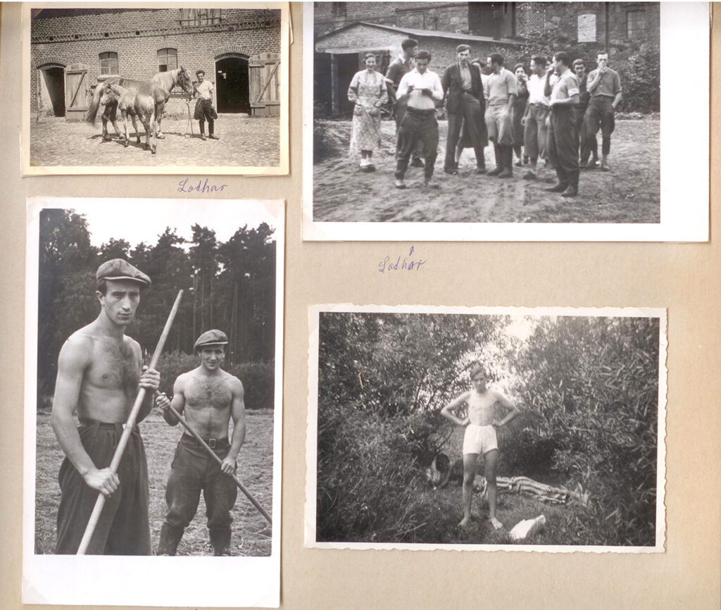 Freienstein: Seite aus einem Fotoalbum (Quelle: danmarkshistorien.dk, Dansk Jødisk Museum)